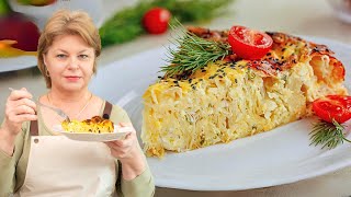 Plăcintă cu BRÂNZĂ SĂRATĂ, ceapă verde și mărar - rețeta cu foi subțiri, cumpărate