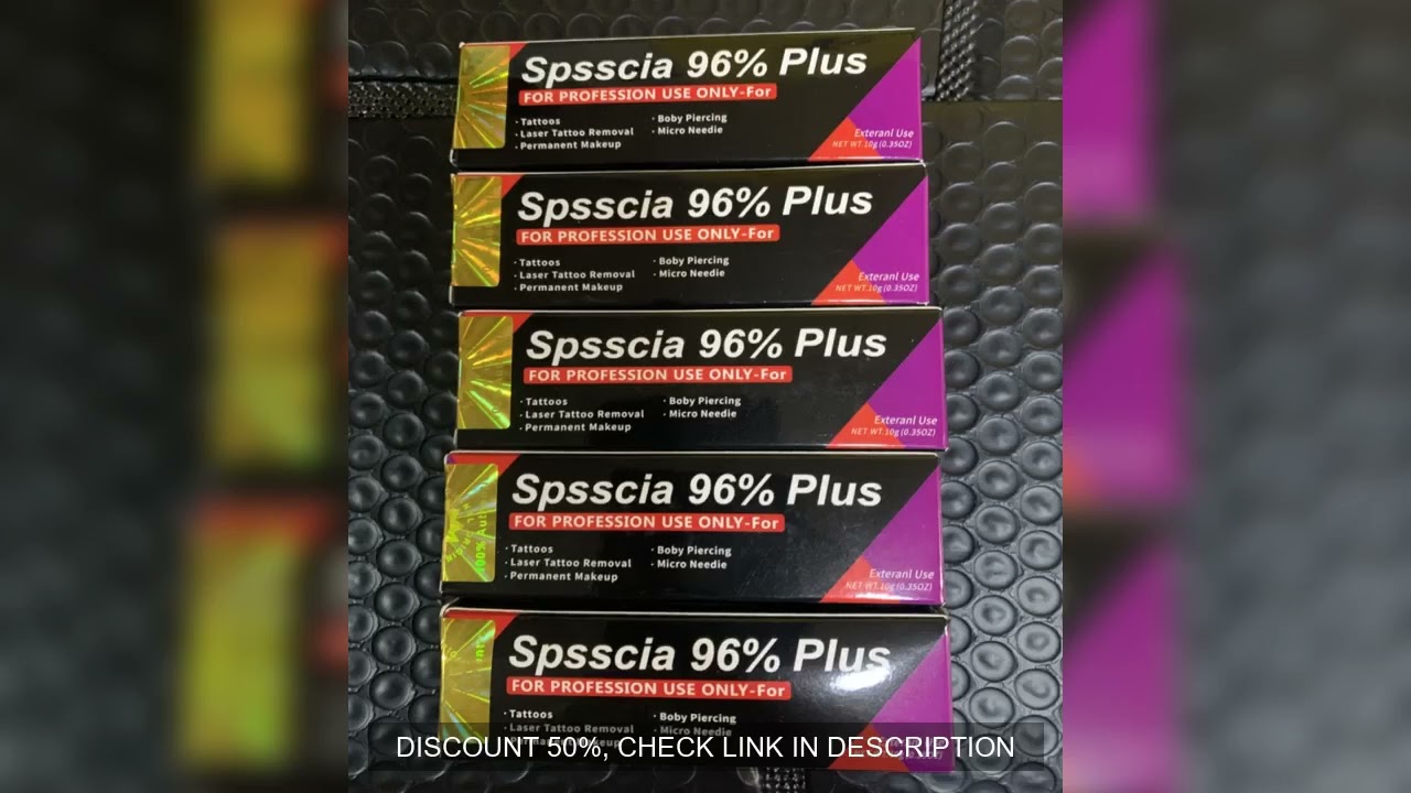 2023 New Arrival Spsscia 96% Plus Tattoo Cream Before Permanent Makeup Microblading Eyebrow Lips 10g