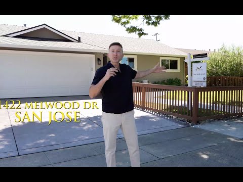 1422 Melwood Drive, San Jose, CA home video tour