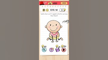 brain test level 165 walk through