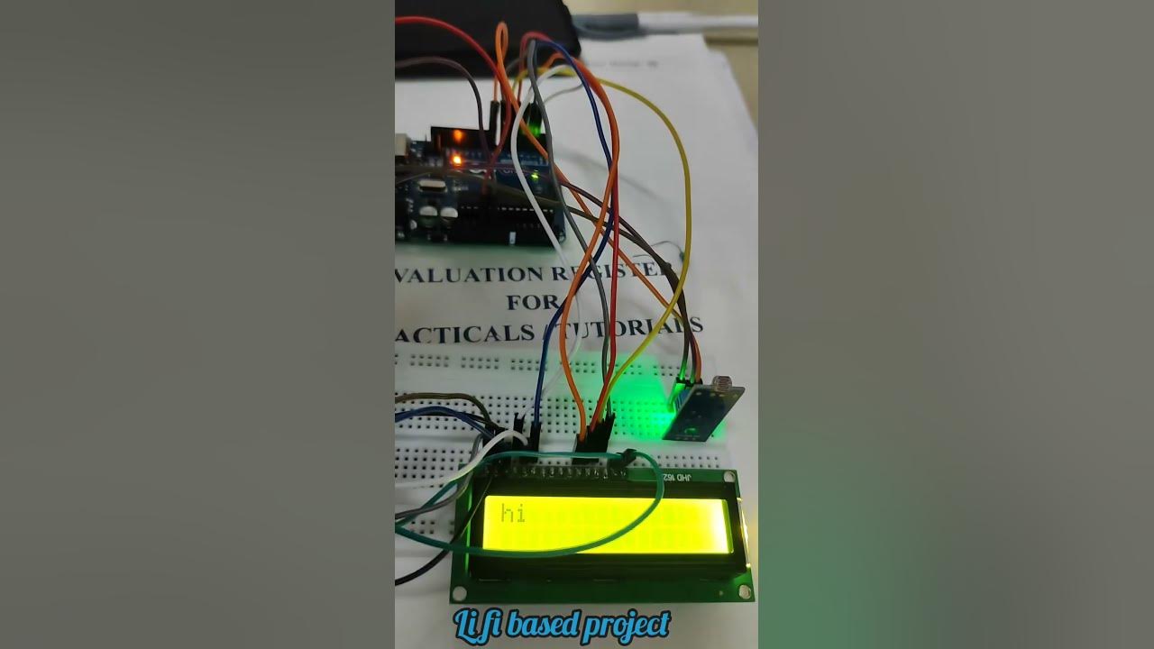 Arduino based mini project li fi project youtube