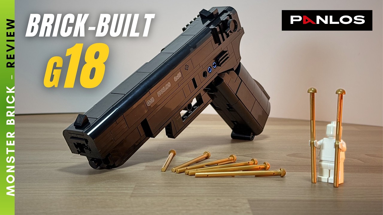 トイガン GLOCkK18C Realistic G18 Brick TOY: Review, Unboxing & Target Practice