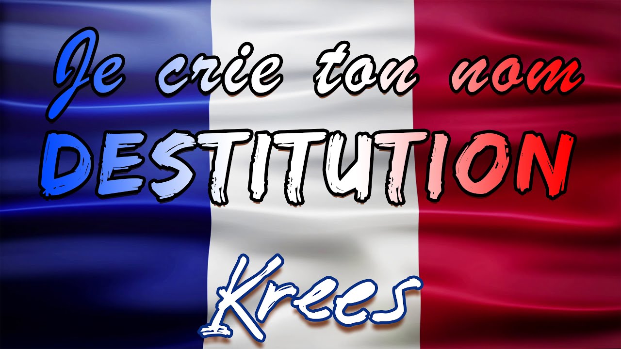 Guarda Krees - Je crie ton nom Destitution (écrite par Francis Lalanne) su YouTube Guarda Krees - Je crie ton nom Destitution (écrite par Francis Lalanne) su YouTube