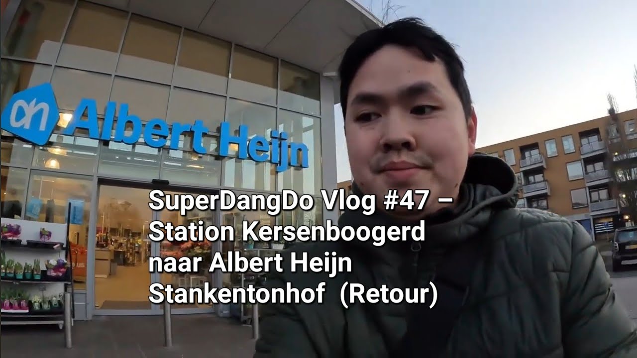 SuperDangDo Vlog #47 – Station Kersenboogerd naar Albert Heijn Stankentonhof  (Retour)