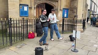 #bgt 2026 - Finley Barrett-Carter Busking in York with 'Jukebox' Jack Hunter - 5