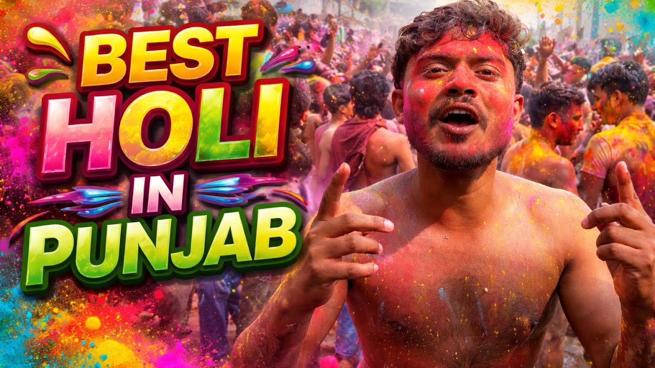 Holi Celebration at Lovely Professional University 🎓🌸 | College Life Vlog