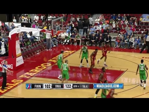 Highlights: Xavier Thames (20 points)  vs. the Energy, 3/26/2016