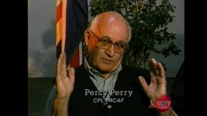 Percy Macklem Remembrance Day Interview on DCTV (1...