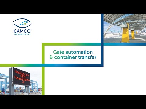 Gate automation and container transfer process in container terminal