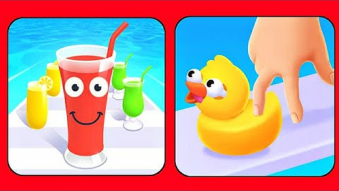 Juice Run Vs Crushy Fingers - All level Mobile Gameplay Walkthrough Android iOS