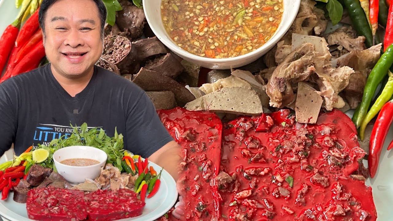 เป็นเมนูที่กินแล้วไม่เคยเบื่อ “ แปลงเครื่องในหมูเมนูเด็ดเมืองหนองคาย | ครัวชัวร์แน