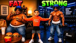 I TRANSFORMED HIM FROM FAT TO STRONG.. (LifeTogether 🏠 RP Roblox)