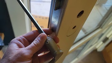 Marvin multi point door lock square spindle repair Locksmith channel