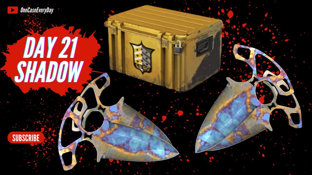 Opening a CS:GO shadow case until i get shadow daggers DAY #21 #csgo ...