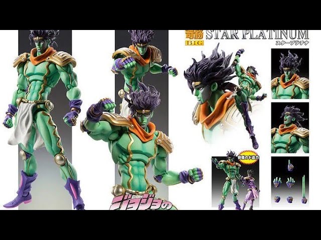 Super Action Statue STAR PLATINUM: THE WORLD Figure Review (Jojo's