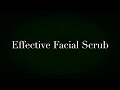 Effective facial scruber  hunter creations