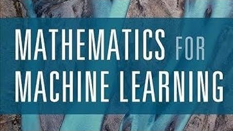 Mathematics for Machine Learning by Marc Peter Deisenroth