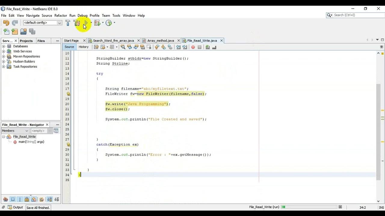 Java File IO - YouTube