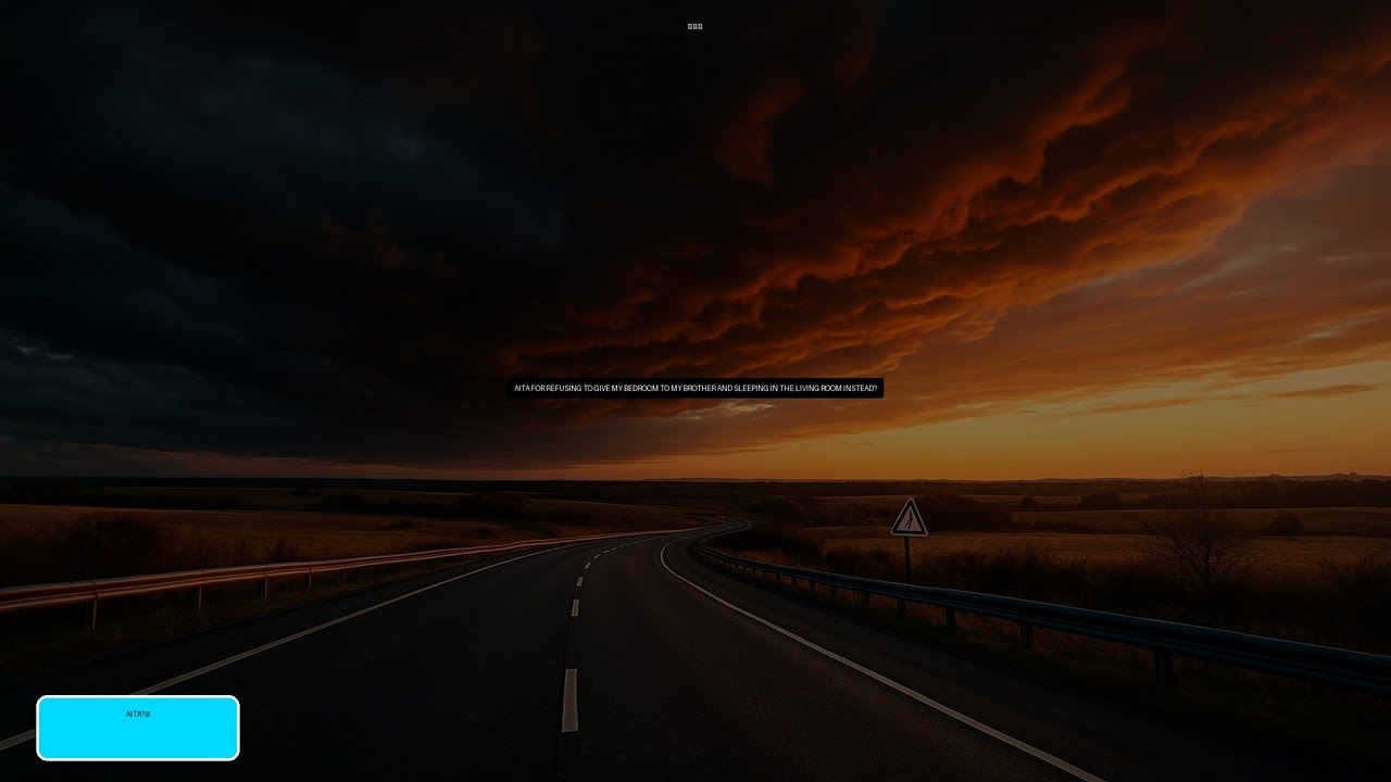 AITA for refusing to give my bedroom to my brother and sleeping in the living room instead?