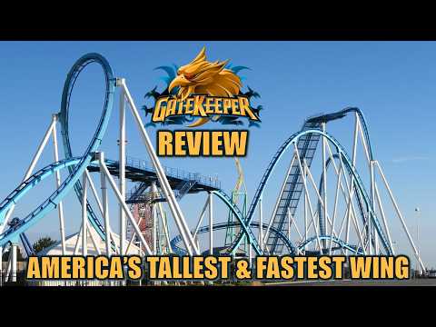 GateKeeper Review, Cedar Point B&M Wing Coaster | America's Tallest & Fastest Wing Coaster