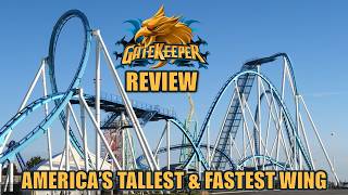 Famous GateKeeper Review, Cedar Point B&M Wing Coaster | America's Tallest & Fastest Wing Coaster Profile