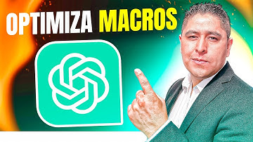 Optimiza código VBA con CHAT GPT ✅