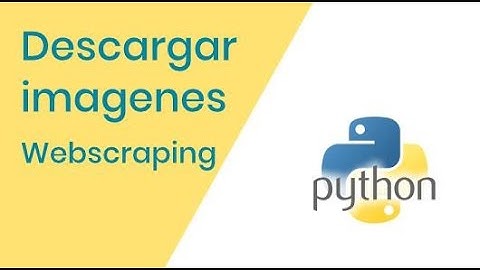 descargar imagenes Webscraping