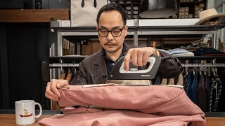 Tips from a Master Tailor: How to Iron and press a Tailored Jacket