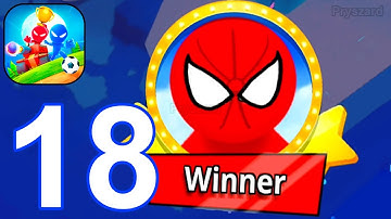 Stickman Party 1 2 3 4 MiniGames - Gameplay Walkthrough Part 18 Tournament Mode (iOS, Android)