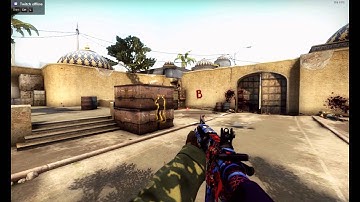 1v4 Clutch de_dust2 M4A4 Dragon King