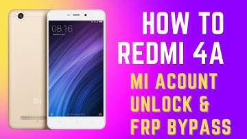 REDMI 4A MI ACCOUNT & FRP BYPASS DONE BY UMT