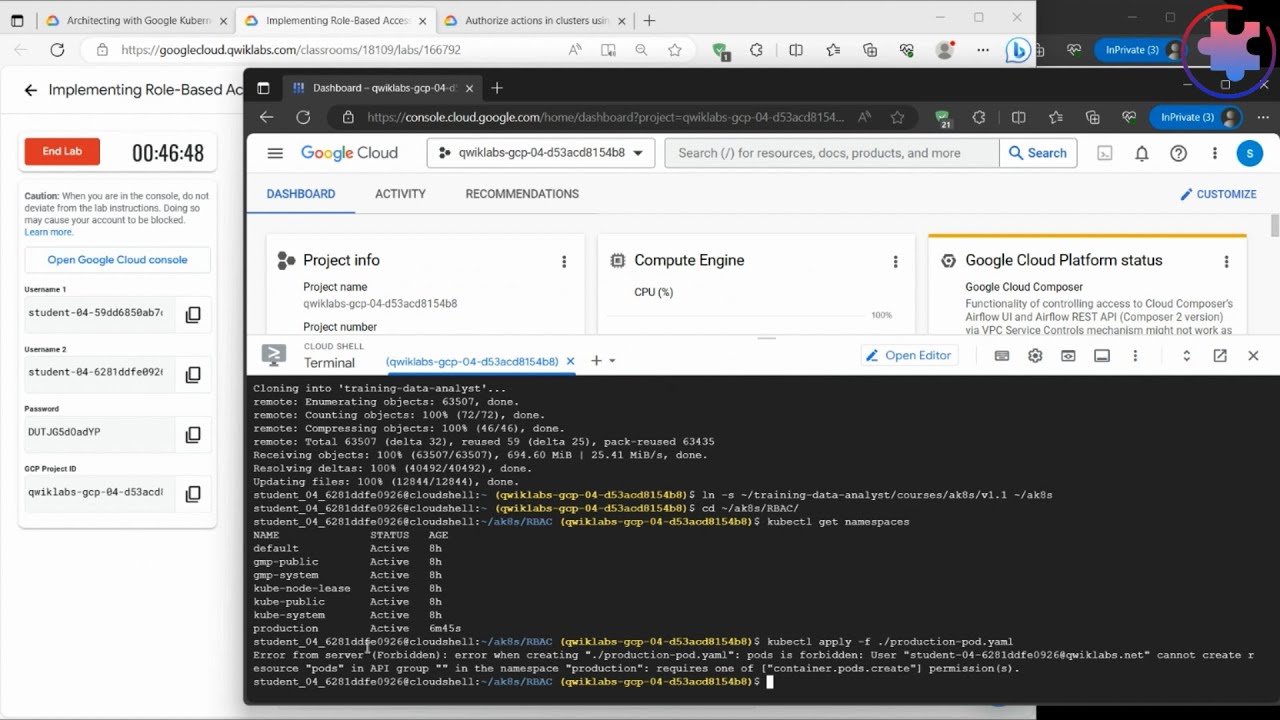 Implementing Role-Based Access Control with Google Kubernetes Engine ...