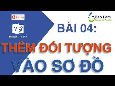 #1 Microsoft Visio 2016 Bài 04: Thêm các đối tượng vào sơ đồ Visio Mới Nhất