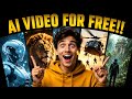 Generate AI videos for free without any credit limitation!!