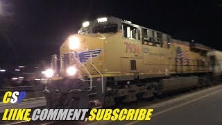 [CSXT]K819-31 Empty Phosphate Train Heads SB Through Fay NC W/A Solo UP 7958 AC45CCTE & Nice K5HLL