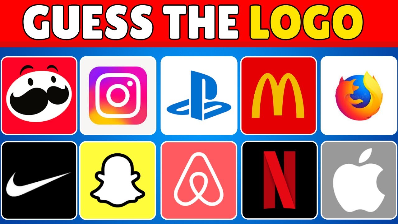 Can you Guess The Logo? ⏰😱 | Famous Logos Challenge