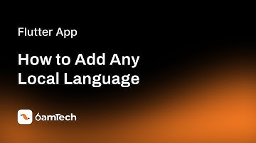 How to Add Any Local Language for Flutter Project