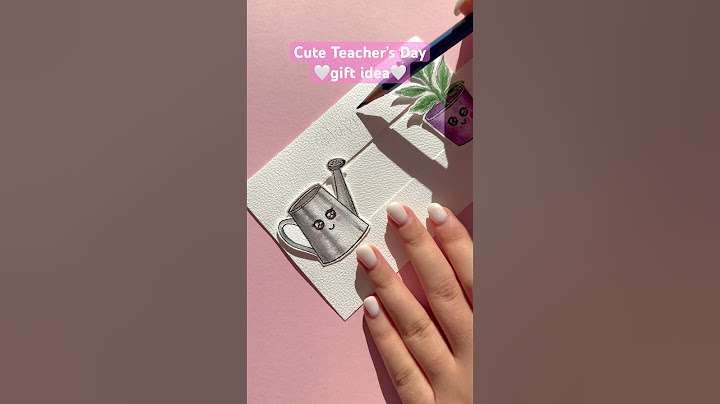 Cute Teacher’s Day gift idea📚❤️