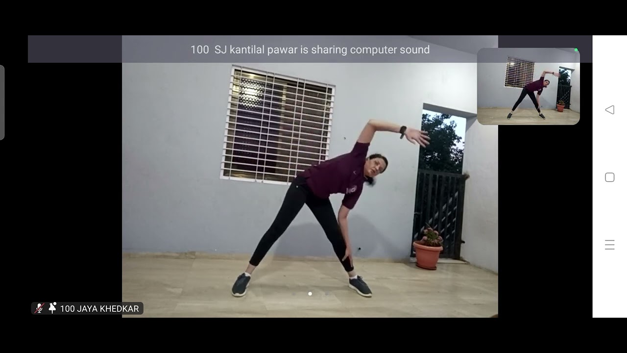 Workout At Home With Lifestyle Coach Jaya