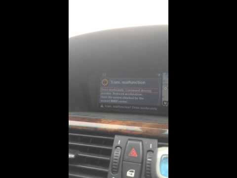 BMW 528XI 2008 Transmission Malfunction Error