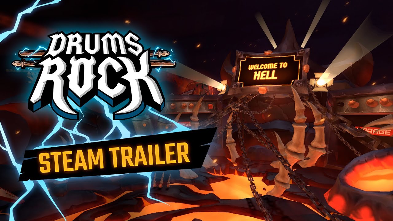 Steam Trailer Drums Rock VR YouTube