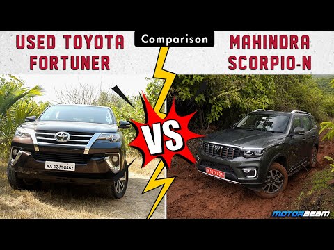 Mahindra Scorpio-N vs Used Toyota Fortuner - Kaunsi Kharide? | MotorBeam हिंदी