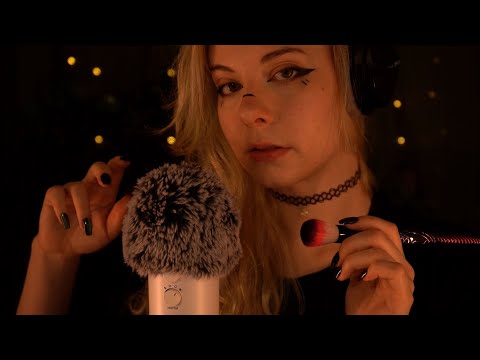 ASMR | gentle Whispering & Brushing you to Sleep