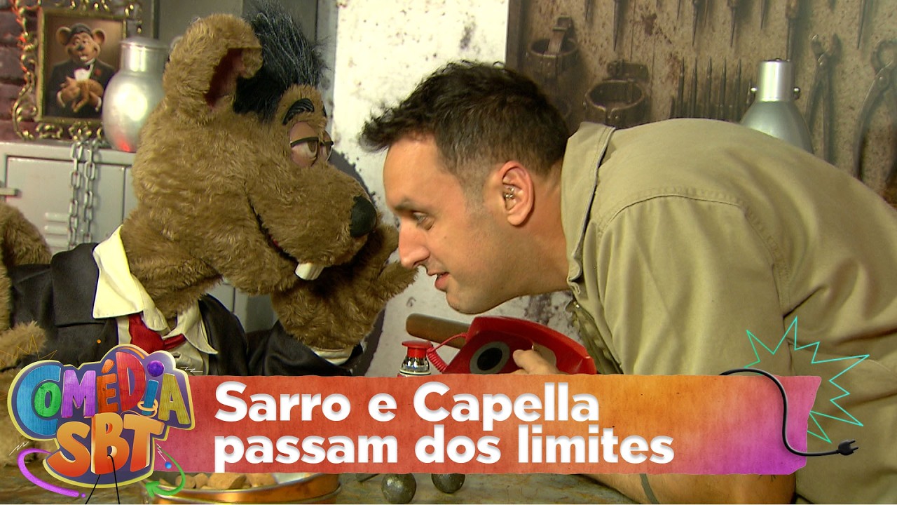 Sarro e Capella passam dos limites em remake de cena marcante | Comédia SBT (11/07/26)