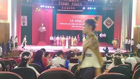 lể tổng kết khóa Đào tạo tiếng việt cho lưu học sinh Lào k19 Năm học 2019-2020