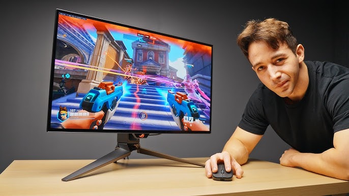 LG's 27-inch OLED monitor is a $2,000 rarity