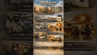 March 20: Shocking Events That Changed the World! 😳 #March20 #TodayInHistory #HistoryFacts #history