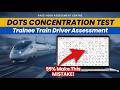Train Driver Dots Concentration Test! (How to Pass with 100%)