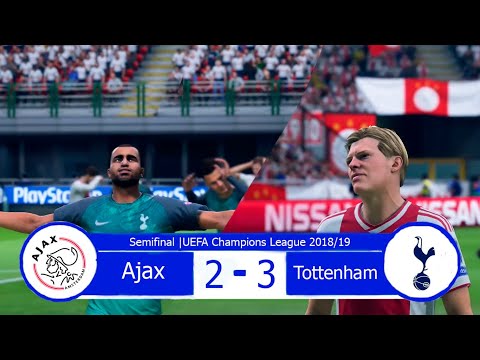 Ajax 2x3Tottenham melhores momentos da Champions league 2018/2019