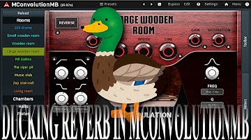 Reverb ducking in MConvolutionMB